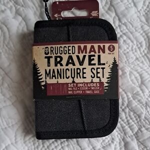 Gray Travel Manicure Set